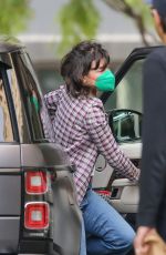 MILLA JOVOVICH Out for Lunch at Beverly Wilshire Hotel 10/22/2021