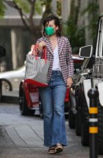 MILLA JOVOVICH Out for Lunch at Beverly Wilshire Hotel 10/22/2021