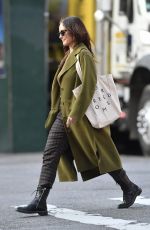 MINKA KELLY Out and About in New York 10/12/2021
