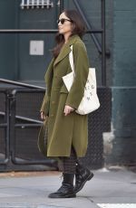 MINKA KELLY Out and About in New York 10/12/2021