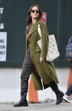 MINKA KELLY Out and About in New York 10/12/2021