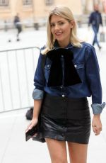 MOLLIE KING Arrives at BBC Radio 1 in Lndon 10/01/2021