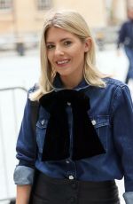 MOLLIE KING Arrives at BBC Radio 1 in Lndon 10/01/2021