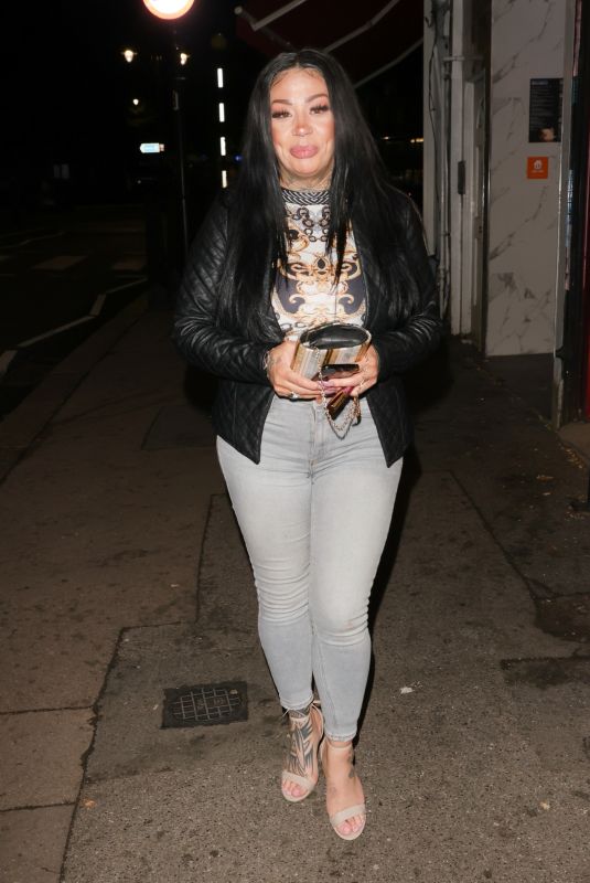 MUTYA BUENA Arrives at The Broadway in Muswell Hill 10/12/2021