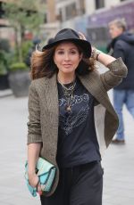 MYLEENA KLASS Arrives at Global Studios in London 10/23/2021