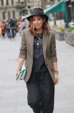 MYLEENA KLASS Arrives at Global Studios in London 10/23/2021