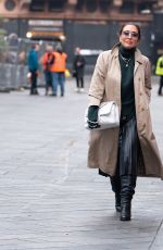 MYLEENE KLASS Arrives at Global Radio Studio in London 10/18/2021