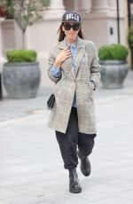 MYLEENE KLASS Arrives at Global Radio Studios in London 10/01/2021