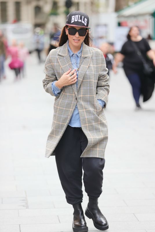 MYLEENE KLASS Arrives at Global Radio Studios in London 10/01/2021