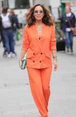 MYLEENE KLASS Arrives at Smooth Radio in London 10/29/2021