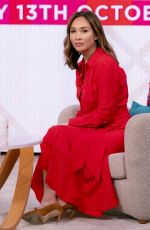 MYLEENE KLASS at Lorraine TV Show in London 10/13/2021