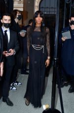 NAOMI CAMPBELL at Vogue Paris 100th Anniversary at Paris Fashion Week  10/01/2021