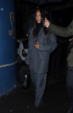 NAOMI CAMPBELL Night Out in Paris 10/02/2021
