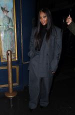 NAOMI CAMPBELL Night Out in Paris 10/02/2021