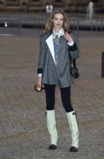 NATALIA VODIANOVA at Louis Vuitton Womenswear Spring/Summer 2022 Show at Paris Fashion Week 10/05/2021