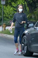 NATALIE PORTMAN Out and About in Los Feliz 10/14/2021