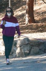 NATALIE PORTMAN Out Hiking in Los Angeles 10/19/2021