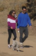 NATALIE PORTMAN Out Hiking in Los Angeles 10/19/2021