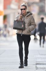 NICKY HILTON in a Moncler Jacket Out in New York 10/28/2021