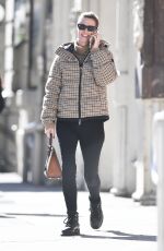 NICKY HILTON in a Moncler Jacket Out in New York 10/28/2021