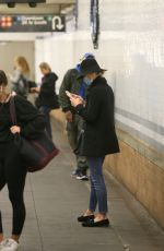 NICKY HILTON Rides New York City