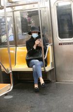 NICKY HILTON Rides New York City