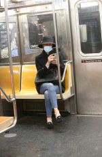 NICKY HILTON Rides New York City