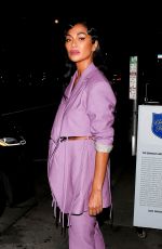 NICOLE SCHERZINGER and Thom Evans Arrives for Dinner at Craig