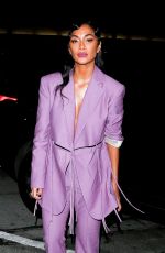 NICOLE SCHERZINGER and Thom Evans Arrives for Dinner at Craig