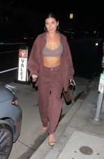 NICOLE WILLIAMS and Larry English Night Out in Santa Monica 10/28/2021