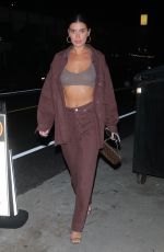 NICOLE WILLIAMS and Larry English Night Out in Santa Monica 10/28/2021