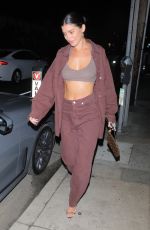 NICOLE WILLIAMS and Larry English Night Out in Santa Monica 10/28/2021