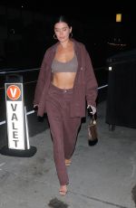NICOLE WILLIAMS and Larry English Night Out in Santa Monica 10/28/2021