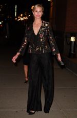 NIKI TAYLOR Heading to a Coty Event at Cipriani in New York 10/28/2021