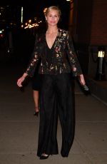 NIKI TAYLOR Heading to a Coty Event at Cipriani in New York 10/28/2021