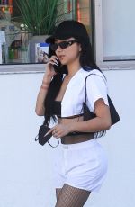 NIKITA DRAGUN Out in Beverly Hills 10/27/2021