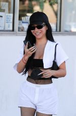 NIKITA DRAGUN Out in Beverly Hills 10/27/2021