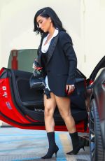NIKITA DRAGUN Out Shopping at Balenciaga in Los Angeles 10/14/2021