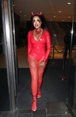 NIKITA JASMINE Heading to a Halloween Party in London 10/24/2021
