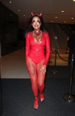 NIKITA JASMINE Heading to a Halloween Party in London 10/24/2021