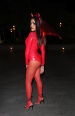 NIKITA JASMINE Heading to a Halloween Party in London 10/24/2021