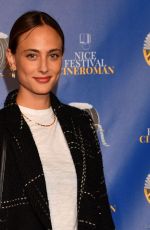 NORA ARNEZEDER at at Cineroman Festival in Nice 10/23/2021