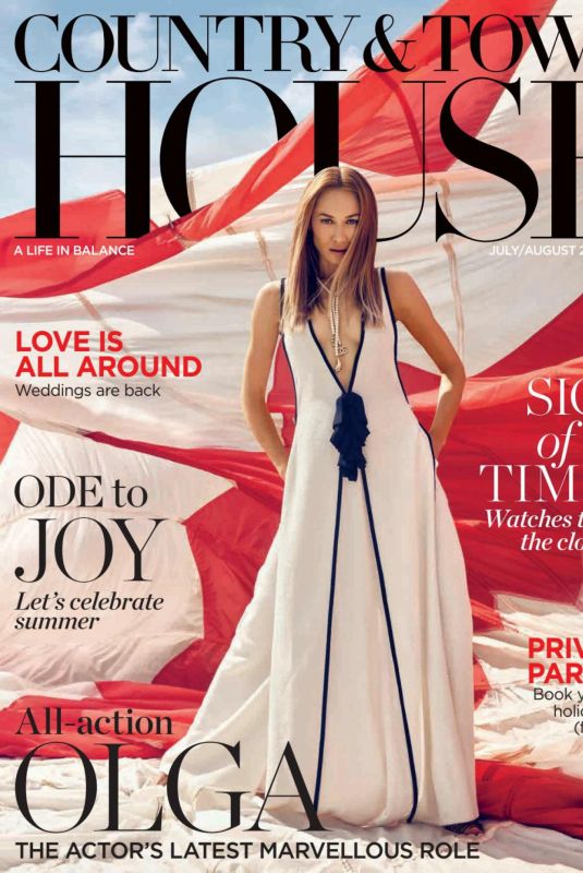 OLGA KURYLENKO in Country & Towm House, July 2021