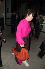 OLIVIA COLMAN Leaves The Lost Daughter Premiere Afterparty in New York 09/29/2021