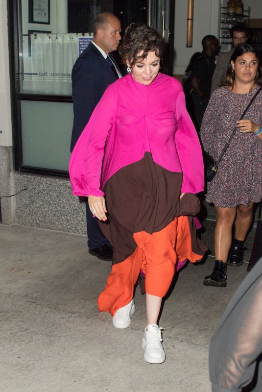 OLIVIA COLMAN Leaves The Lost Daughter Premiere Afterparty in New York 09/29/2021
