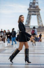 OLIVIA CULPO Out at Paris Fashion Week in Paris 09/30/2021