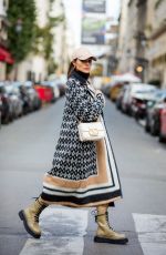 OLIVIA CULPO Out at Paris Fashion Week in Paris 09/30/2021