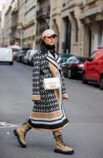 OLIVIA CULPO Out at Paris Fashion Week in Paris 09/30/2021
