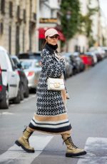 OLIVIA CULPO Out at Paris Fashion Week in Paris 09/30/2021