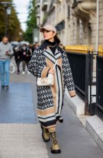 OLIVIA CULPO Out at Paris Fashion Week in Paris 09/30/2021